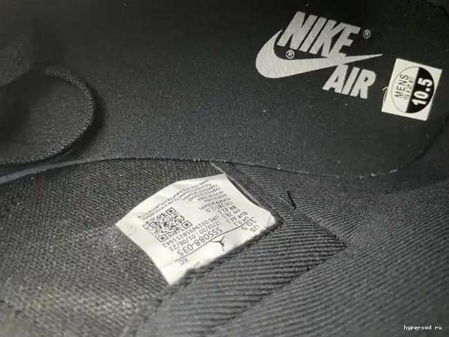 Light Smoke Air Black 555088-035 Grey Retro White Jordan 1 High 0407